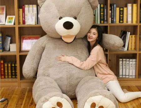 Giant Teddy Bear Plush Toy | Huge Toy with Leather Shell |Aliyya Store