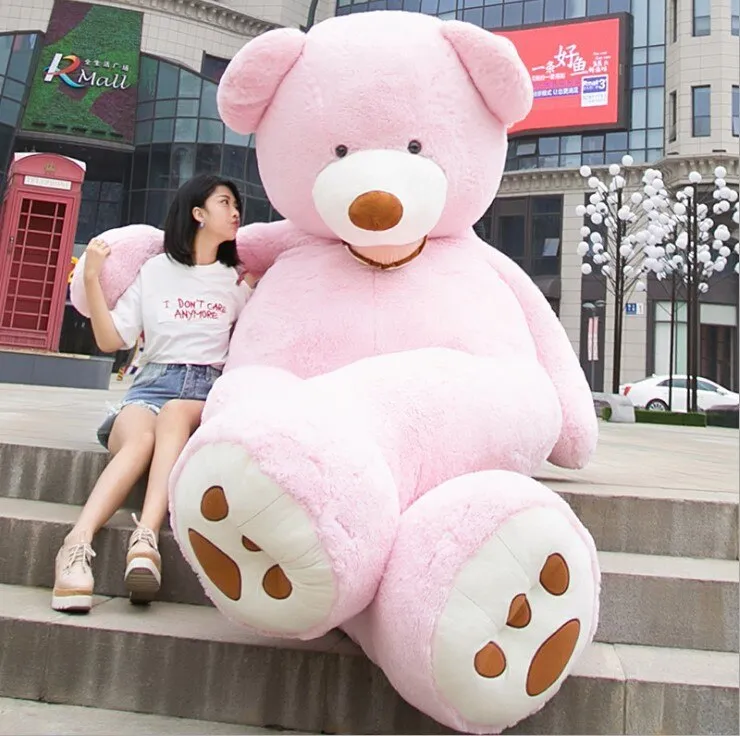 Giant Teddy Bear Plush Toy | Huge Toy with Leather Shell |Aliyya Store