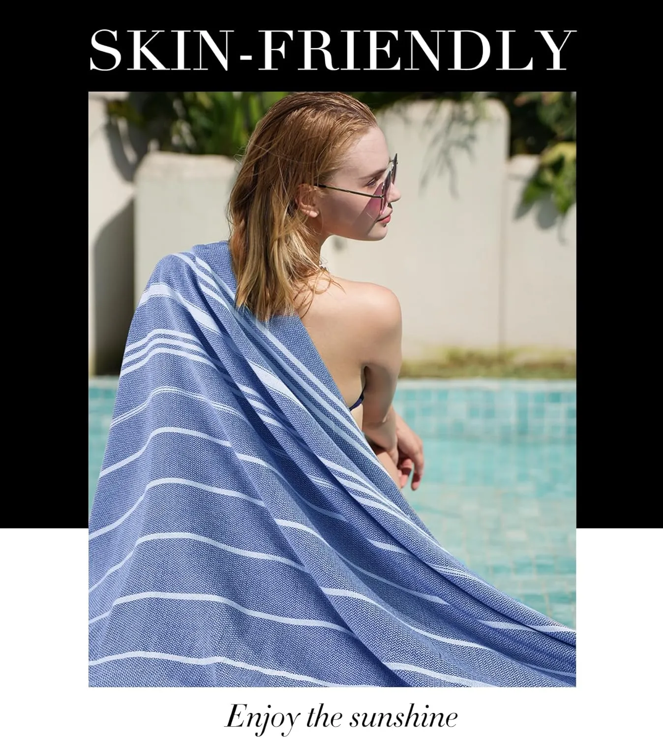 Giant Turkish Beach Towel Blanket Extra Large Boho Cotton Throw Blanket Pool Cloud Towel Quick Dry Sand Free Microfiber Sandrpoof Adult Women Lightweight Oversized Xl Xll Big Jumbo Wide 2 Person Size