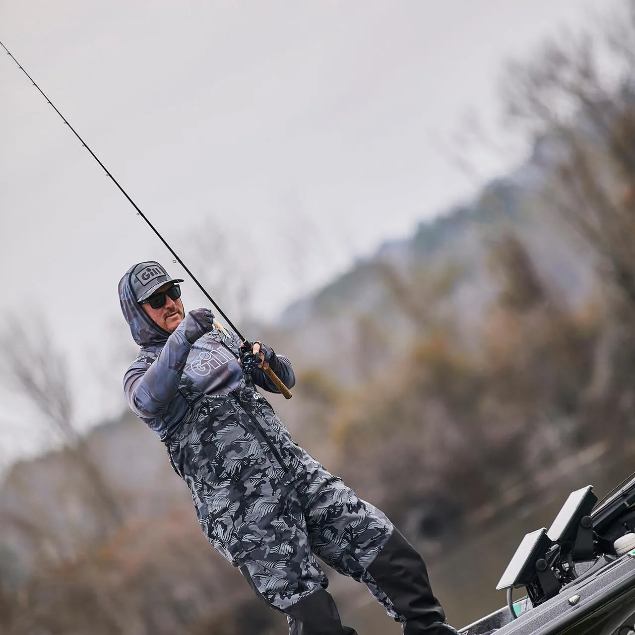 Gill Meridian-X Mens Fishing Bib - Water & Stain Repellent