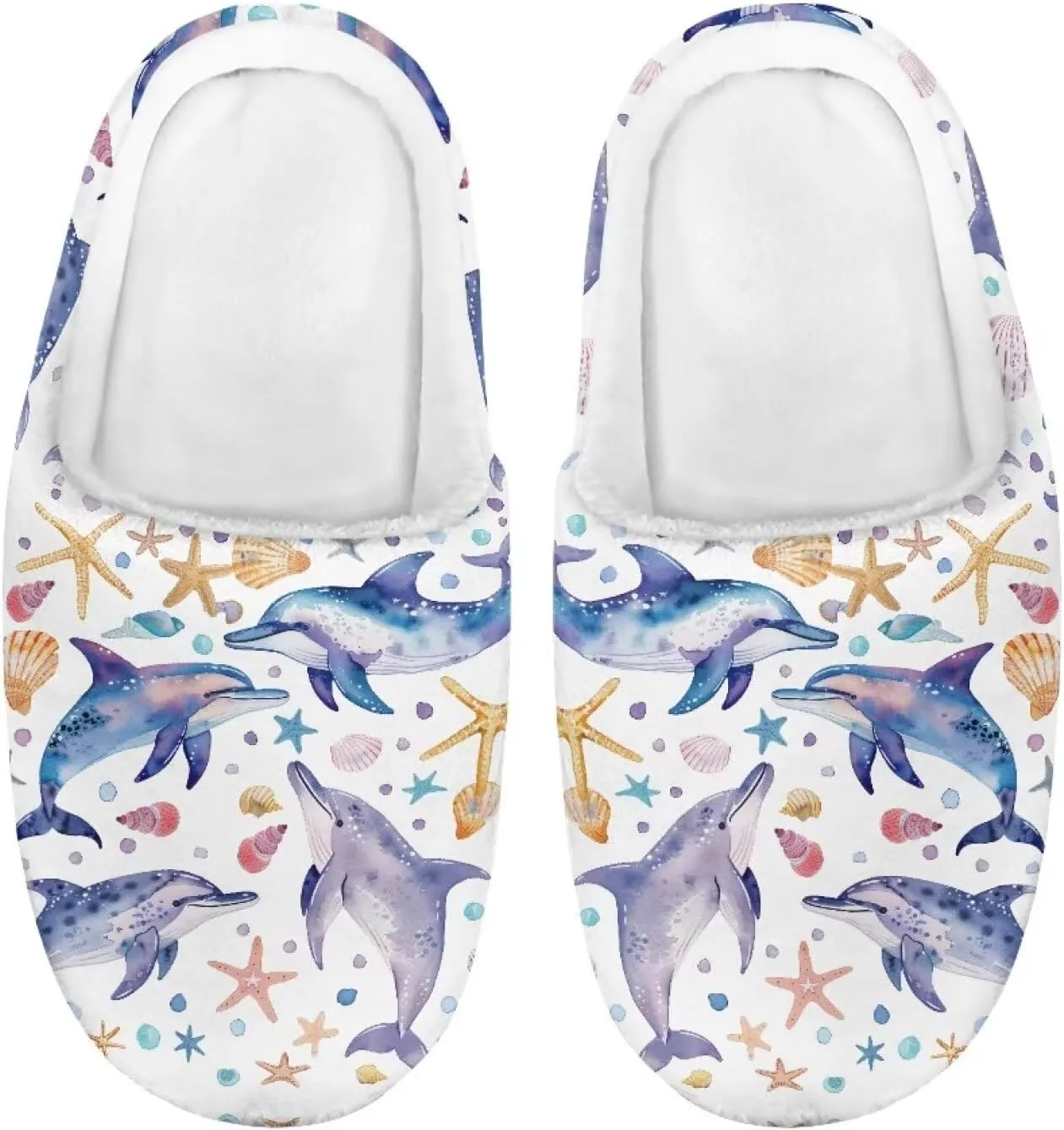 Girl's Cute House Slippers Winter Fluffy Plush Slippers Anti-skid Animal Slippers Soft Cozy Indoor Warm Furry Shoes