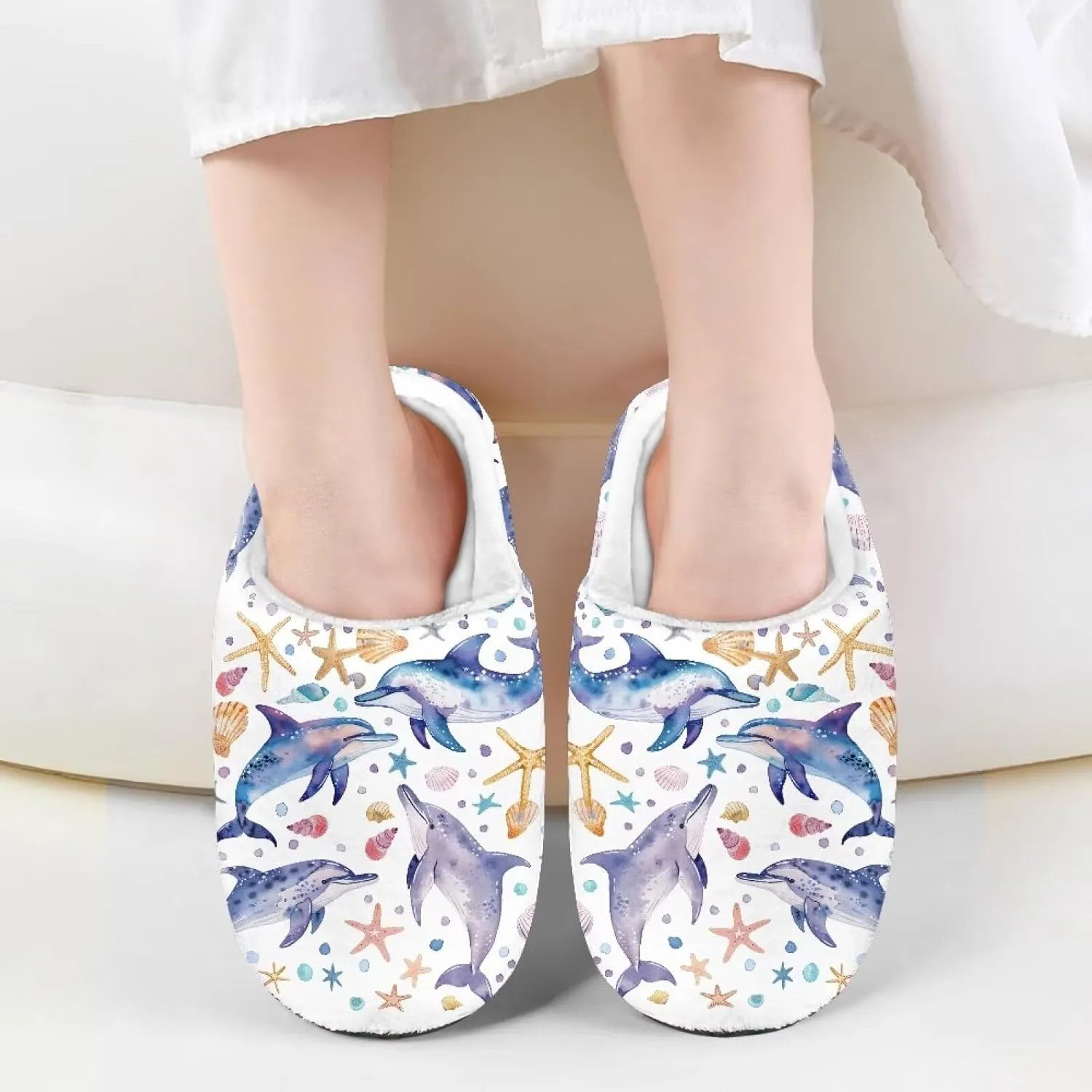Girl's Cute House Slippers Winter Fluffy Plush Slippers Anti-skid Animal Slippers Soft Cozy Indoor Warm Furry Shoes