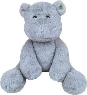 Gray Plush Hippo Stuffed Animal Toy, Soft Cuddly Plushie Hugger Toy for Boys & Girls, Gifts for Kids or Girlfriend, 12 Inches