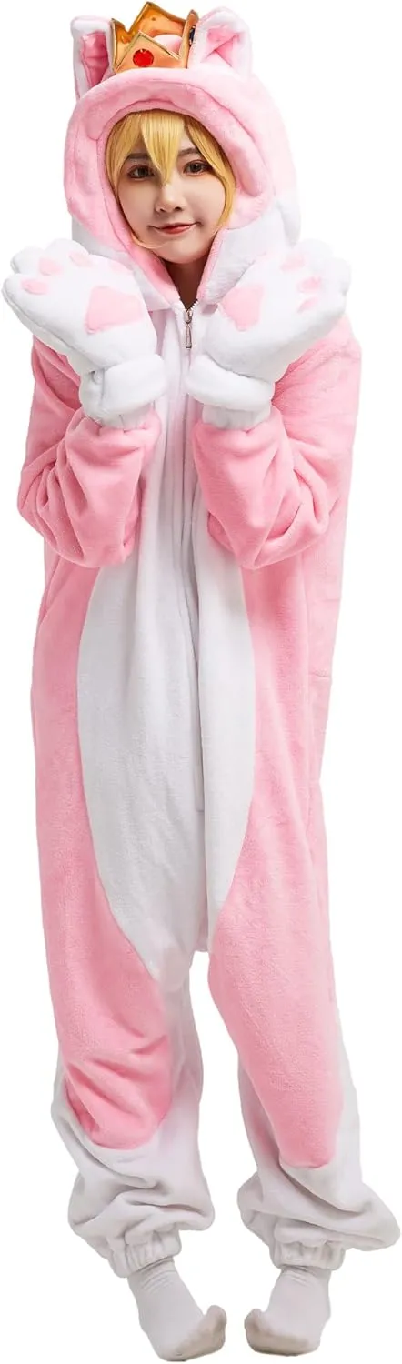 haikyuu Women Princess Cosplay Pajamas Onesie Homewear Jumpsuit kigurumi Cartoon Unicorn Anime Costume Outfits Adult