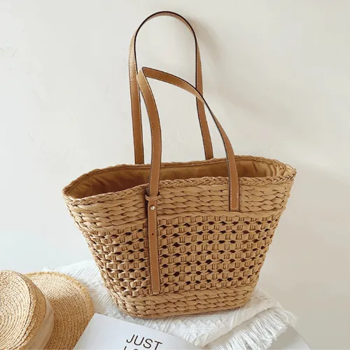 Hand Woven Straw Bags | Flavia