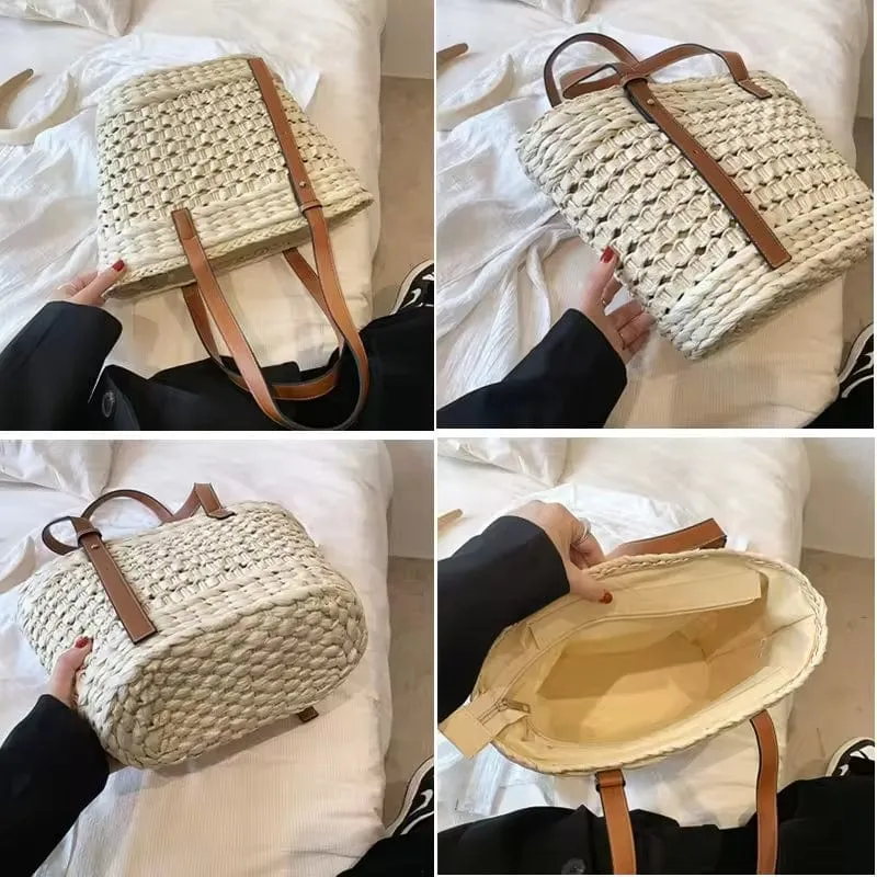 Hand Woven Straw Bags | Flavia