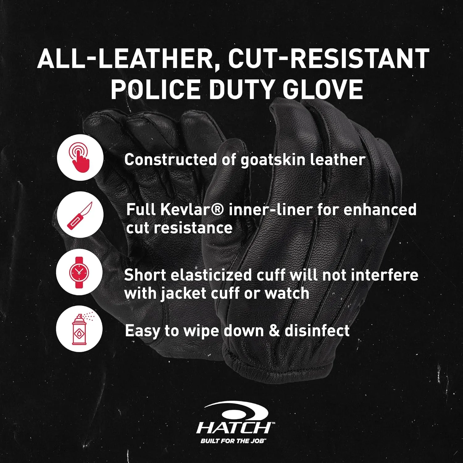 HATCH Resister Cut Resistant Glove with KEVLAR
