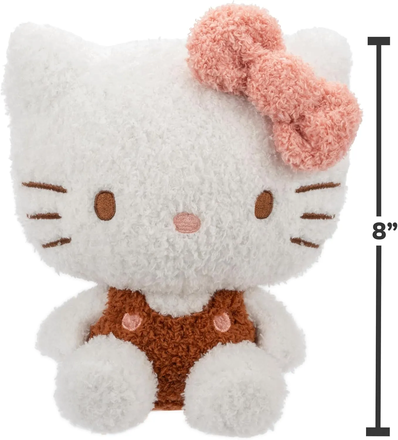 Hello Kitty and Friends 8" Velveteen Plush - Officially Licensed Sanrio - Cute Soft Doll Stuffed Animal Toy Figure - Gift for Kids, Boys, Girls - 2 