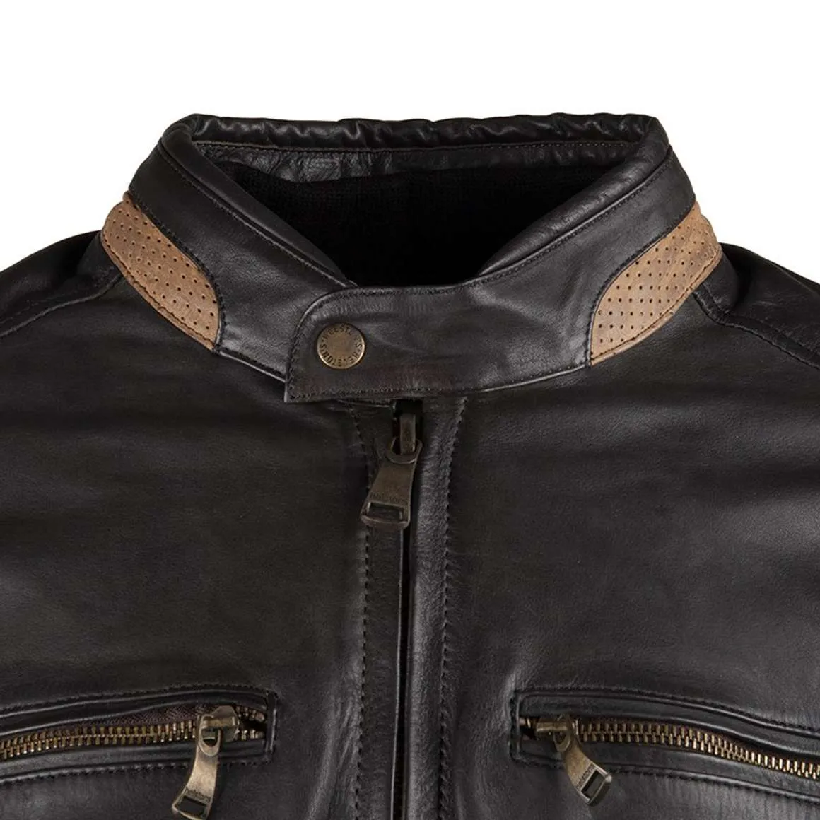 Helstons - ACE Cuir Rag Marron waterproof