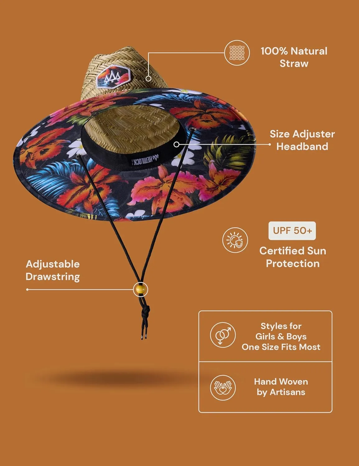 Hemlock Hat Co. - Kids Straw Hats