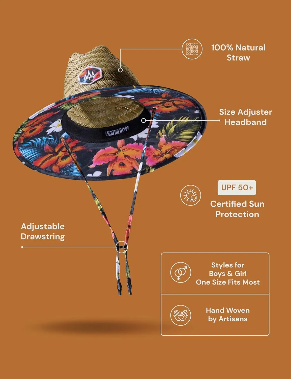 Hemlock Hat Co. - Kids Straw Hats