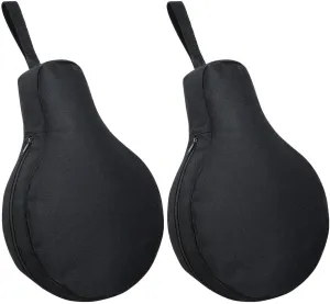 Hemoton 2 pcs Cast Iron Skillet Heavy Duty Chef Bag Multipurpose Cooking Utensils Organizer Camping
