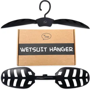 Ho Stevie! Wetsuit Hanger - Wet Suit Dries Faster, No Shoulder Stretching - Vented Shoulder Support Hanger for All Wetsuits