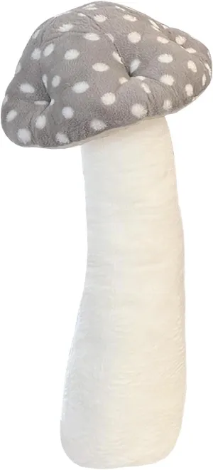 Hofun4U Mushroom Plush Pillow - 39 inch Mushroom Shaped Stuffed Long Pillow - Mushroom Stuffed Pillow - Christmas Birthday Sofa Home Decoration (Grey)