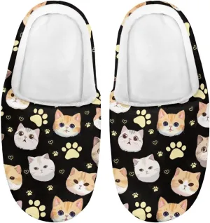 House Slippers for Boys Girls, No-Slip Memory Foam Slippers Soft Rubber Sole House Shoes for Indoor Bedroom Outdoor