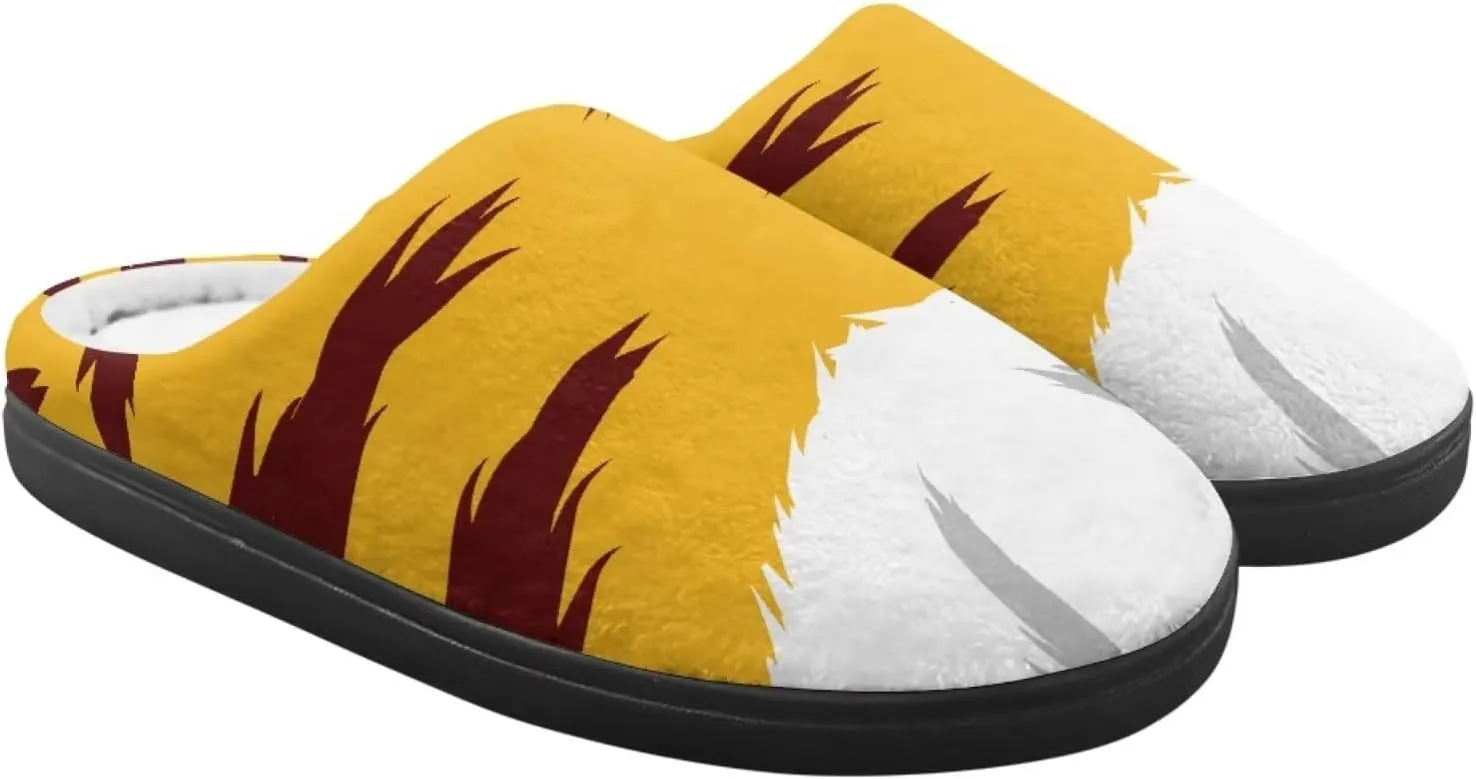 House Slippers for Boys Girls, No-Slip Memory Foam Slippers Soft Rubber Sole House Shoes for Indoor Bedroom Outdoor