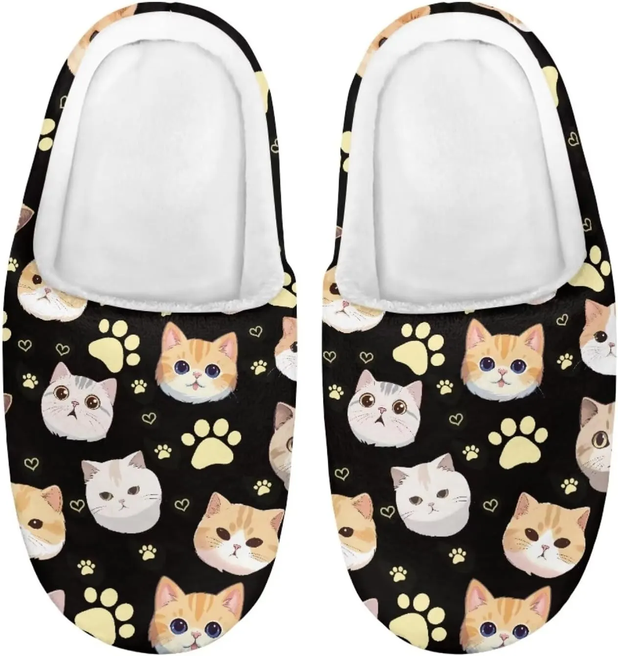 House Slippers for Boys Girls, No-Slip Memory Foam Slippers Soft Rubber Sole House Shoes for Indoor Bedroom Outdoor