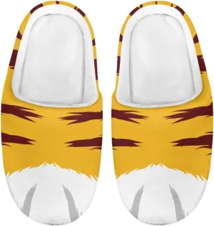 House Slippers for Boys Girls, No-Slip Memory Foam Slippers Soft Rubber Sole House Shoes for Indoor Bedroom Outdoor