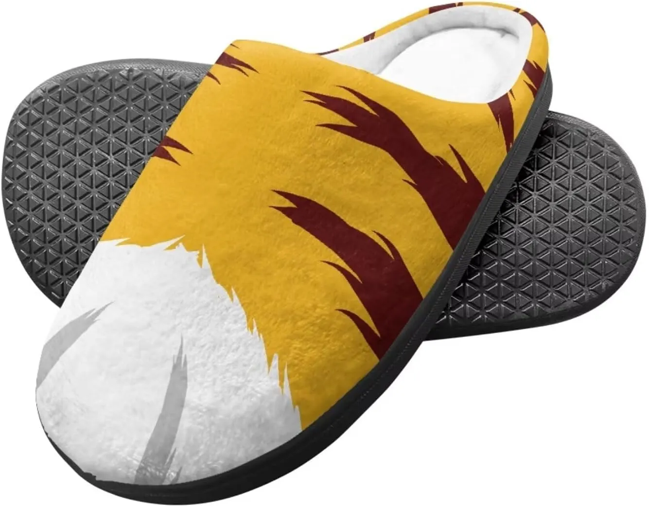 House Slippers for Boys Girls, No-Slip Memory Foam Slippers Soft Rubber Sole House Shoes for Indoor Bedroom Outdoor