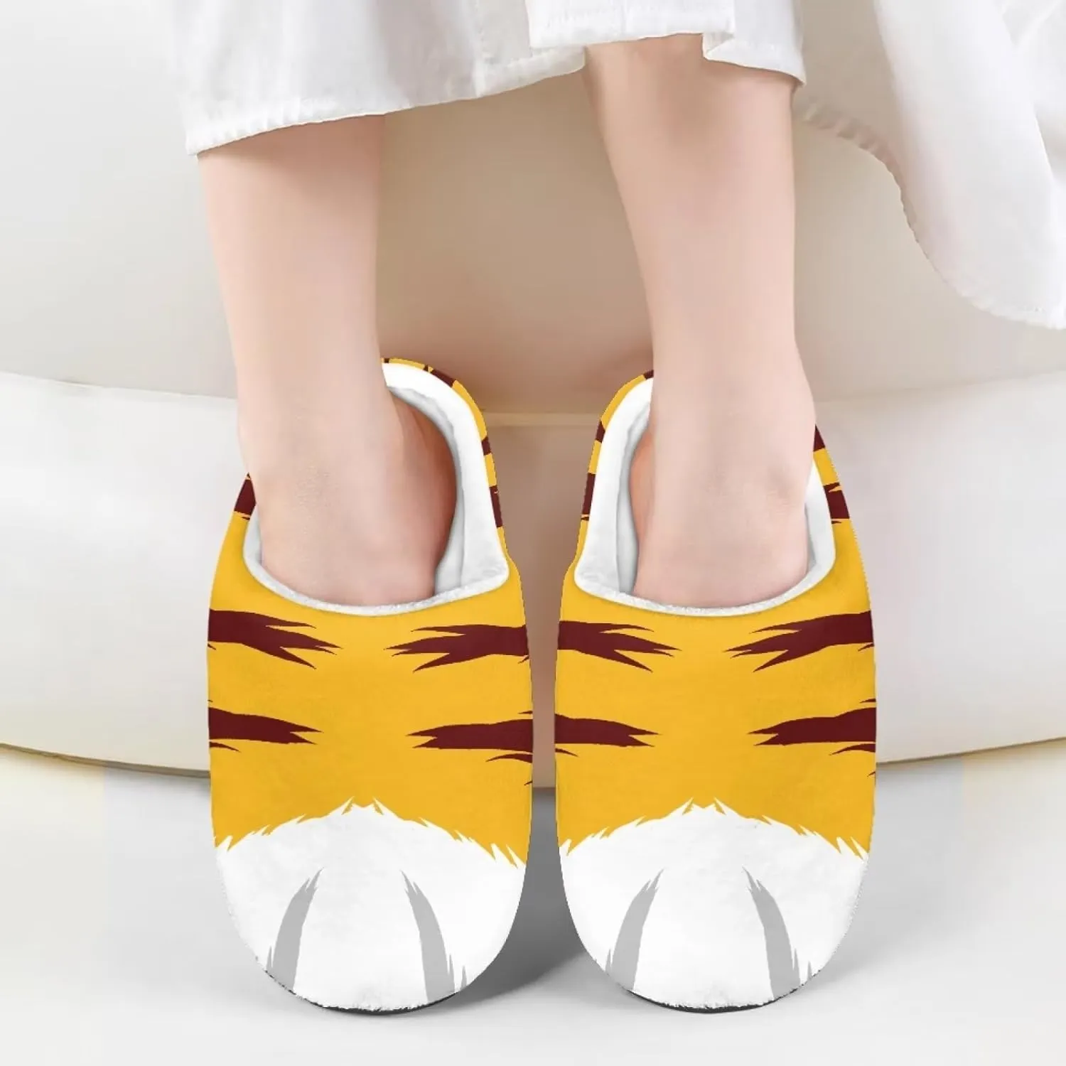 House Slippers for Boys Girls, No-Slip Memory Foam Slippers Soft Rubber Sole House Shoes for Indoor Bedroom Outdoor