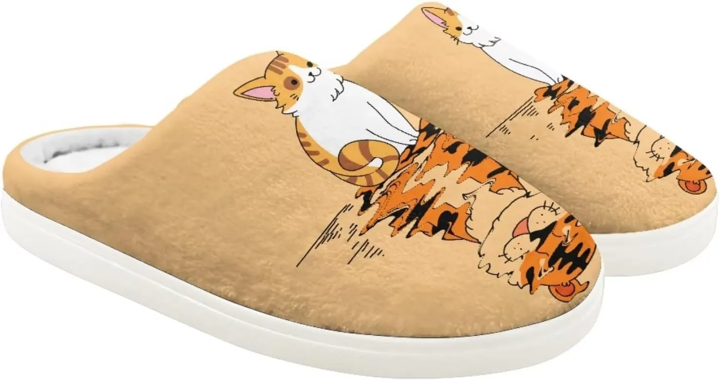 House Slippers for Boys Girls, No-Slip Memory Foam Slippers Soft Rubber Sole House Shoes for Indoor Bedroom Outdoor