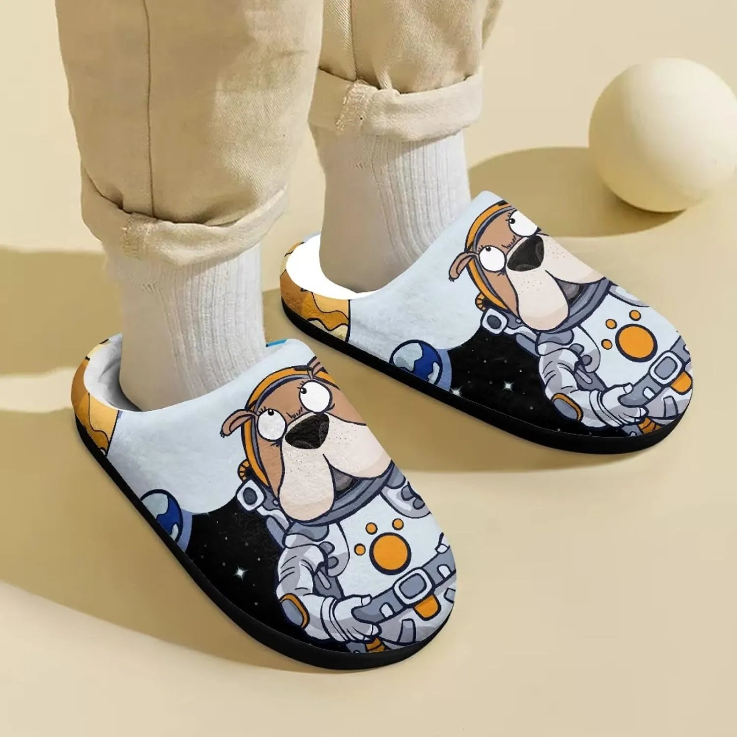House Slippers for Women Men Kids, Anti-Slip House Shoes Comfortable Cotton Slippers Home Bedroom Shoes Indoor & Outdoor