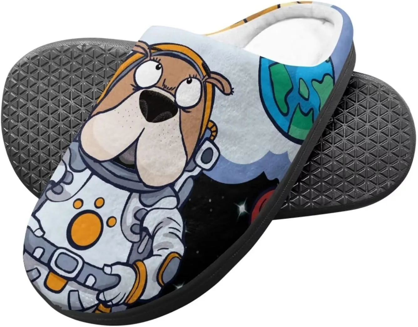 House Slippers for Women Men Kids, Anti-Slip House Shoes Comfortable Cotton Slippers Home Bedroom Shoes Indoor & Outdoor