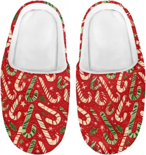 Howilath Boys Girls Christmas Slippers Kids House Cute Slippers for Toddler Plush Warm Slippers Non-Slip Winter Shoes