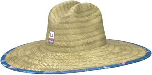 HUK Unisex Kid's Straw, Wide Brim Fishing & Beach Hat
