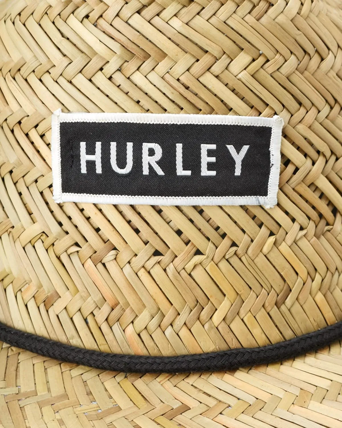 Hurley Men's Straw Hat - Bayside Lifeguard Straw Sun Hat