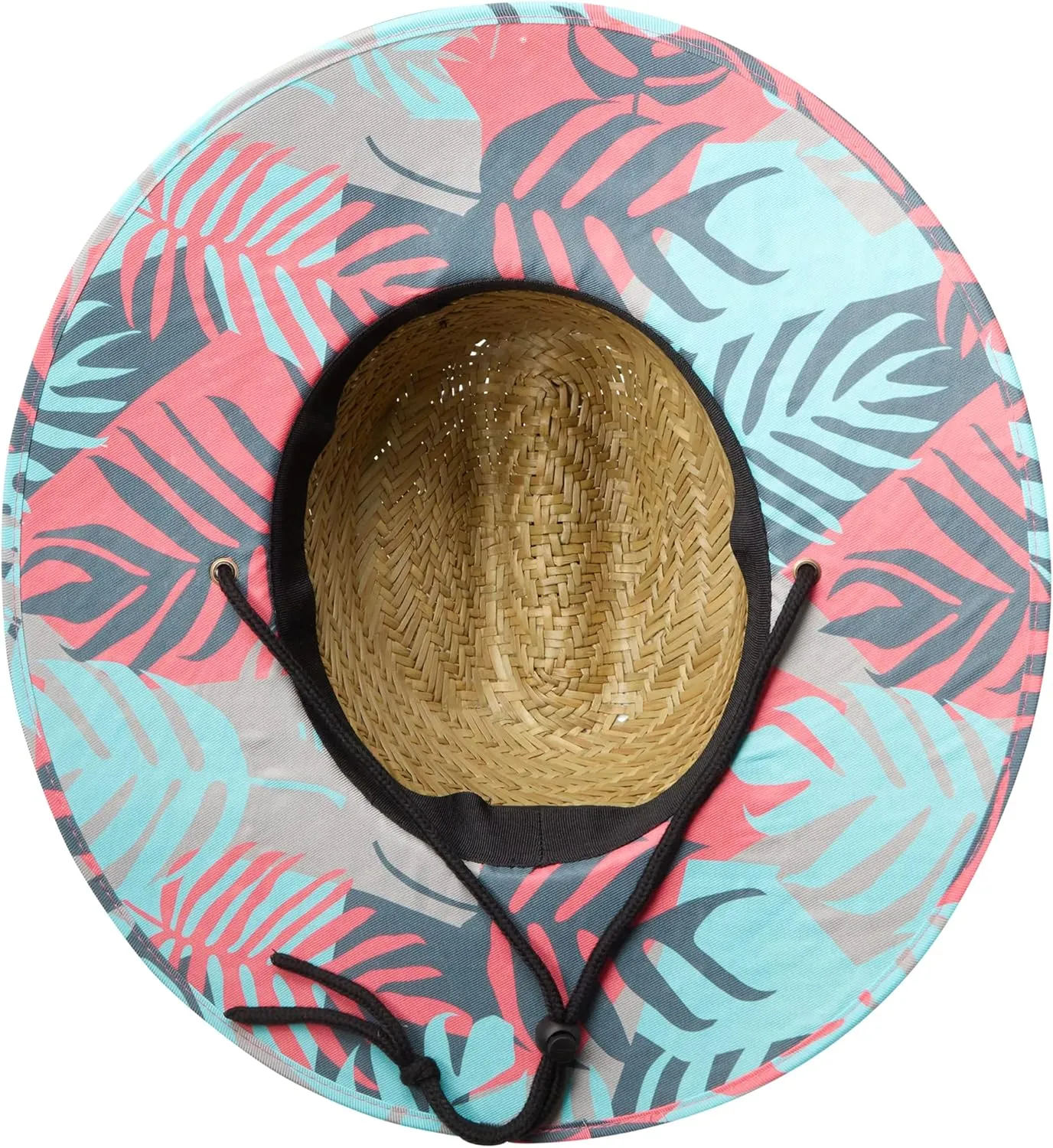 Hurley Men's Straw Hat - Bayside Lifeguard Straw Sun Hat