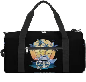 I Love It When We're Cruising Together Family Gym Bag for Men Women Lightweight Duffel Bag Sports Workout Bag for Travel Yoga