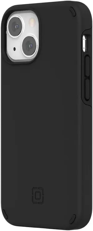 Incipio Duo Case for iPhone 13 mini – Dual-Layer Slim Protective Cover with 12ft Drop Protection, Scratch-Resistant Finish, Wireless Charging Compatible, Shockproof Lightweight Design - Black