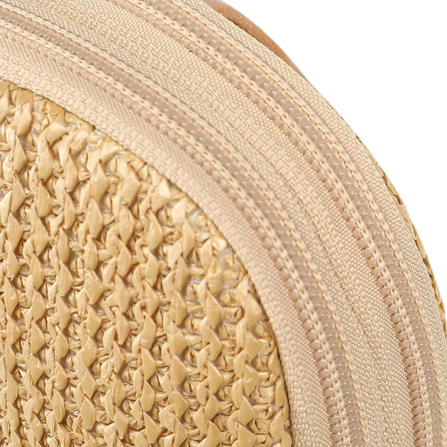 INICAT Summer Straw Bag Small Sling Beach Bag Crossbody Bags for Women