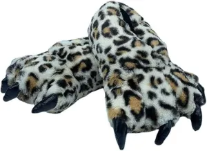 JadeRich Adults' Animal Paw Slippers Leopard Tiger Monster Claw Shoes Party Fun Costume House Shoes for Unisex