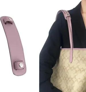 Jiesinlov Microfiber Leather Shoulder Strap Pads Replacement Cushion Strap Covers for Tote Bags Detachable (Purple)