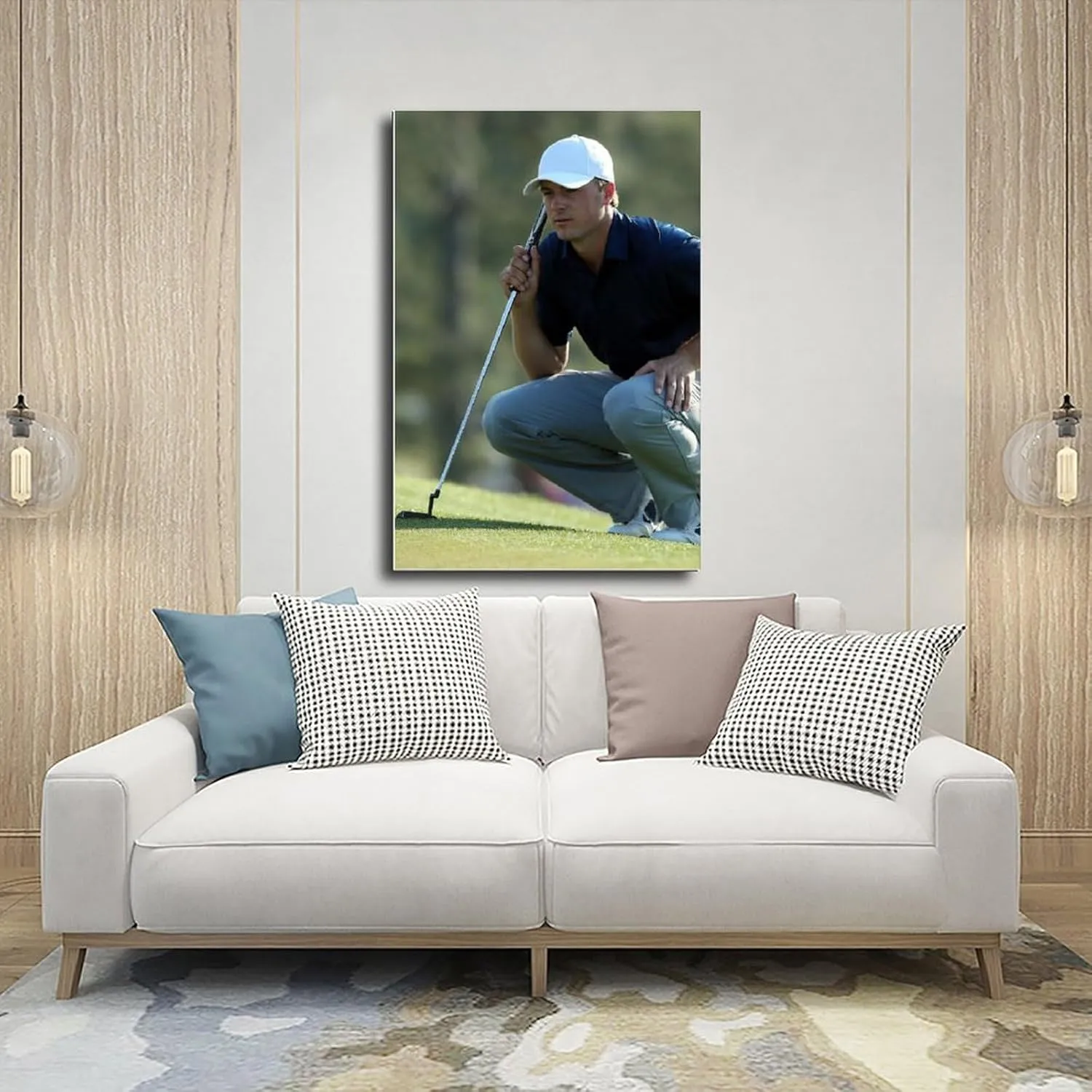 Jordan Spieth Golf Poster29 Canvas Poster Bedroom Decor Sports Landscape Office Room Decor Gift Unframe:12x18inch(30x45cm)