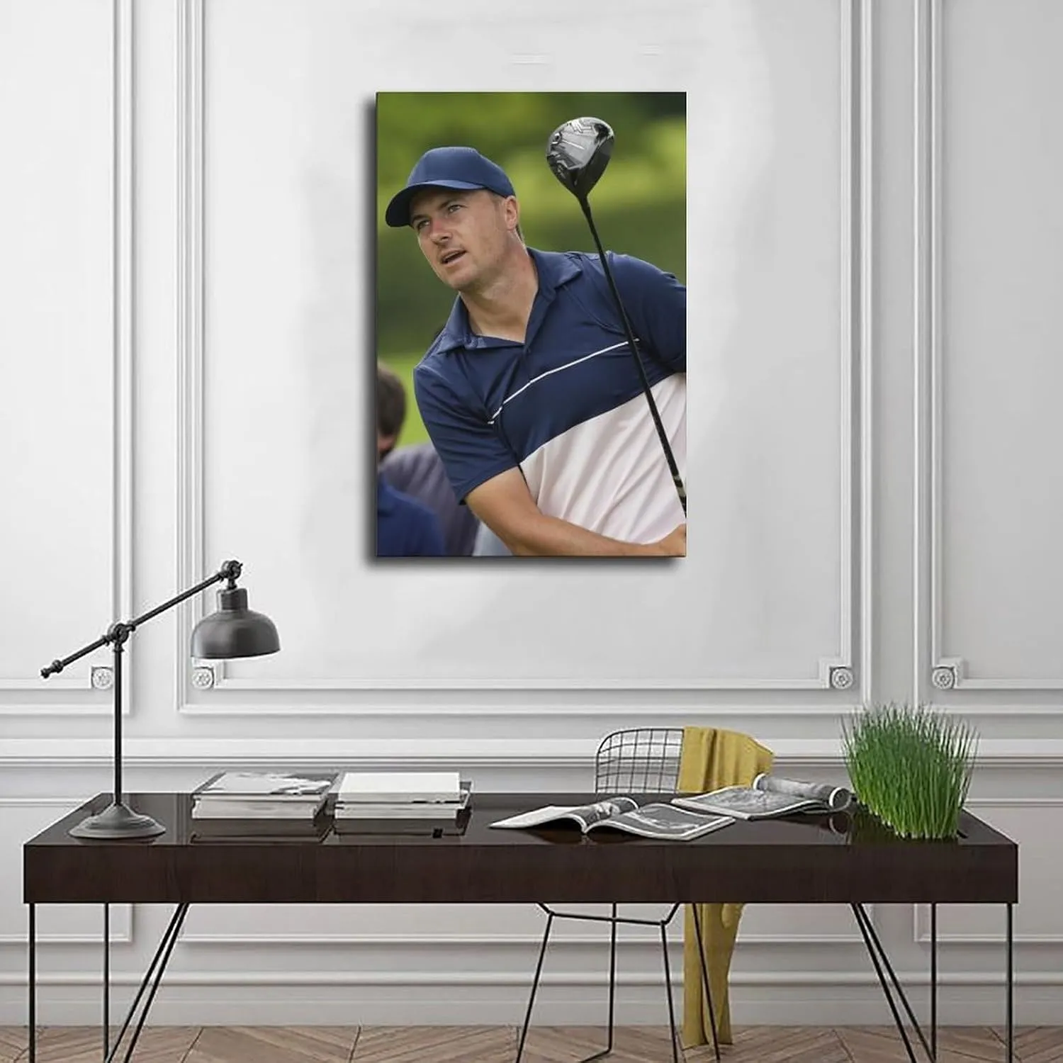 Jordan Spieth Golf Poster34 Canvas Poster Wall Art Decor Print Picture Paintings for Living Room Bedroom Decoration Unframe:24x36inch(60x90cm)