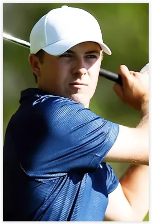 Jordan Spieth Golf Poster42 Canvas Poster Wall Art Decor Print Picture Paintings for Living Room Bedroom Decoration Unframe:12x18inch(30x45cm)