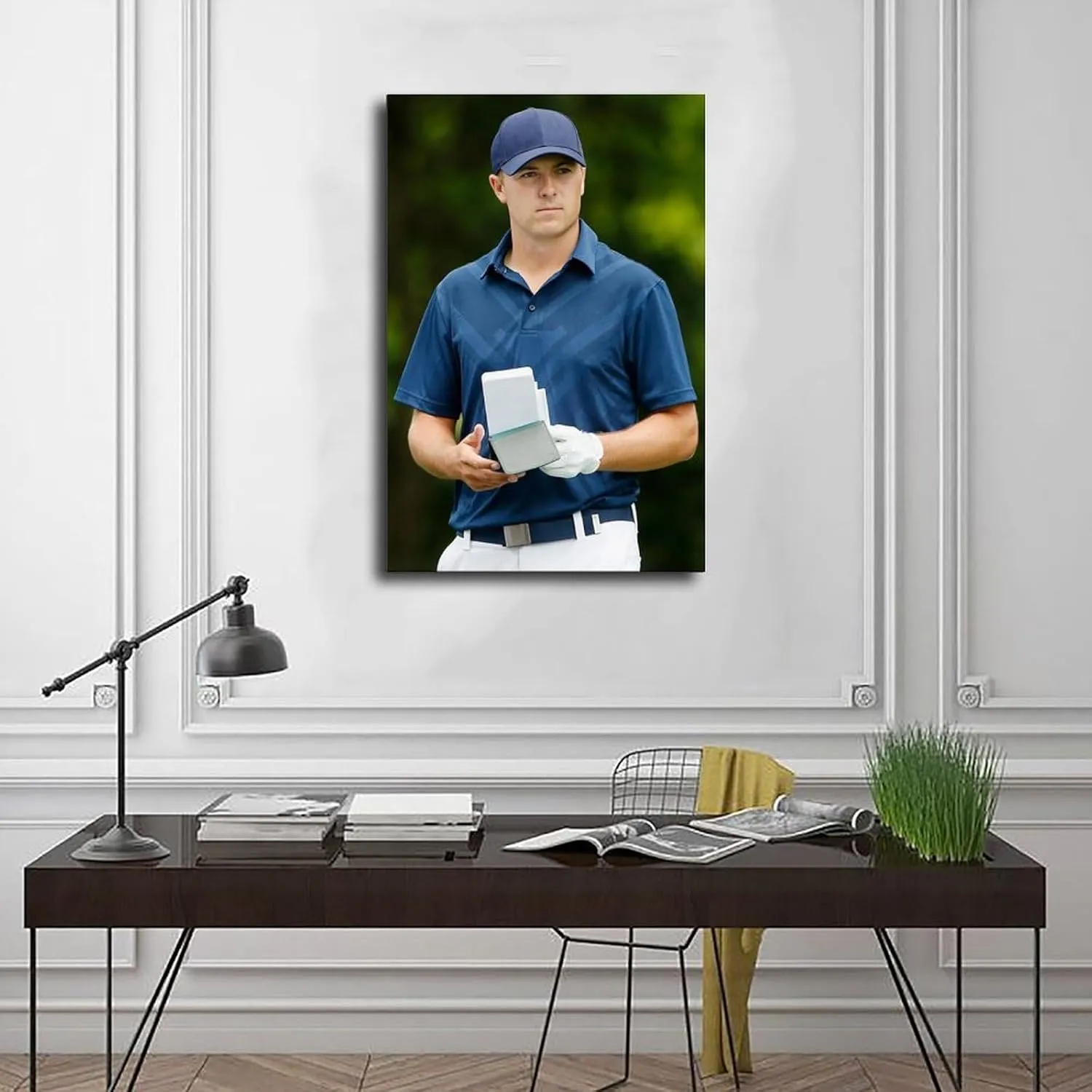 Jordan Spieth Golf Poster55 Canvas Poster Bedroom Decor Sports Landscape Office Room Decor Gift Unframe:24x36inch(60x90cm)