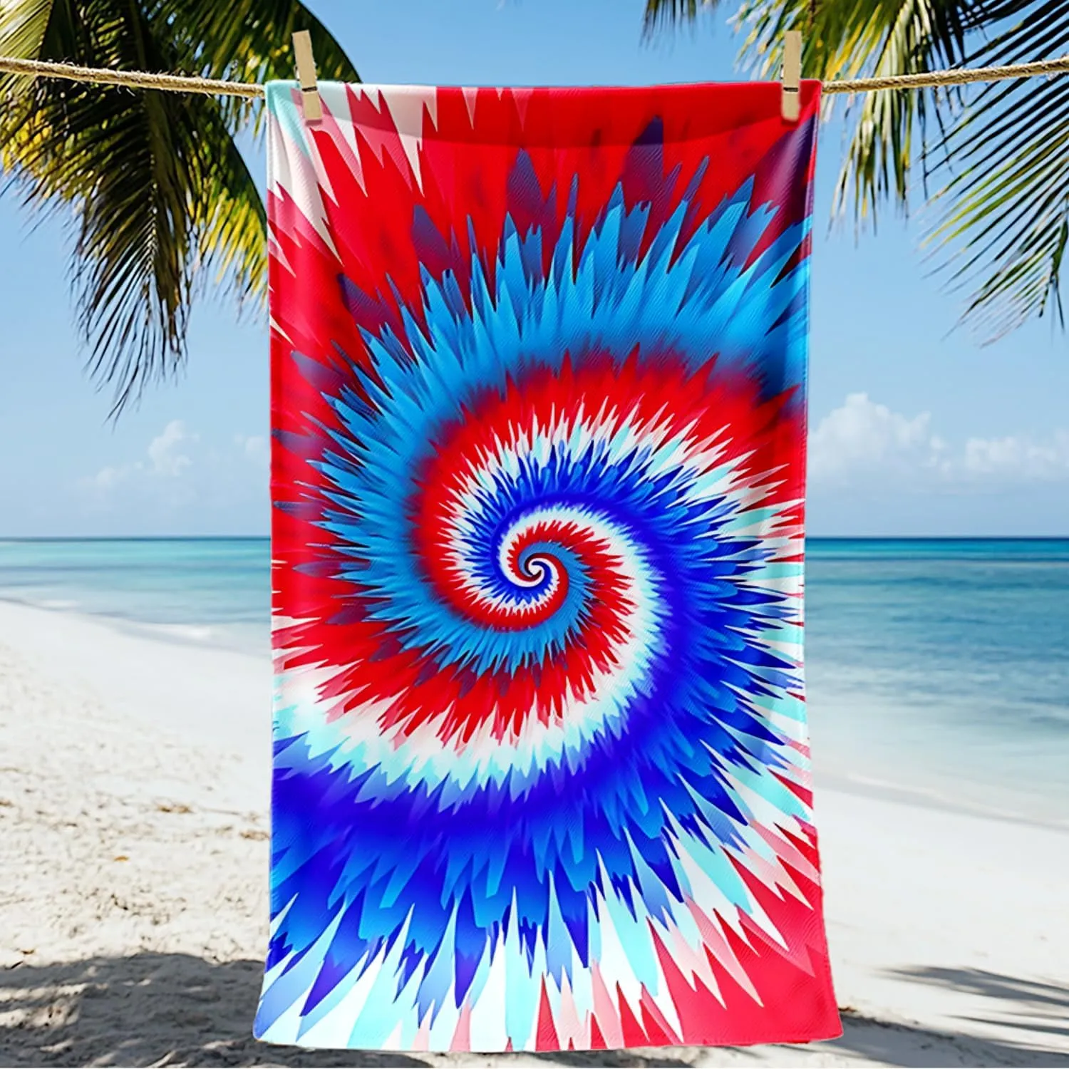 JYK Oversized Microfiber Beach Towels 30''x 60'', Quick-Dry,Sand-Free, Soft & Absorbent Beach Essentials, Perfect for Teens, Women and Men. Ideal for Pool, Beach, Travel, Vacation, Gym and Picnic