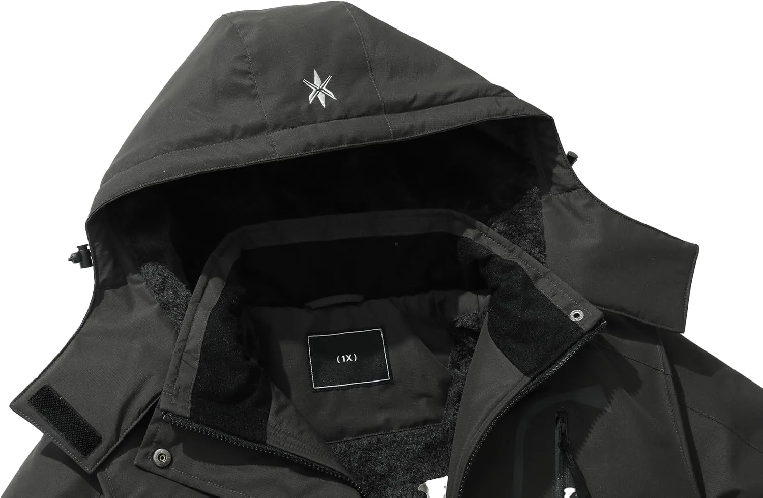 KAIDER Women's Plus Size Waterproof Ski Jacket Winter snow outdoor warm hooded raincoat Mountain Windbreaker Coat