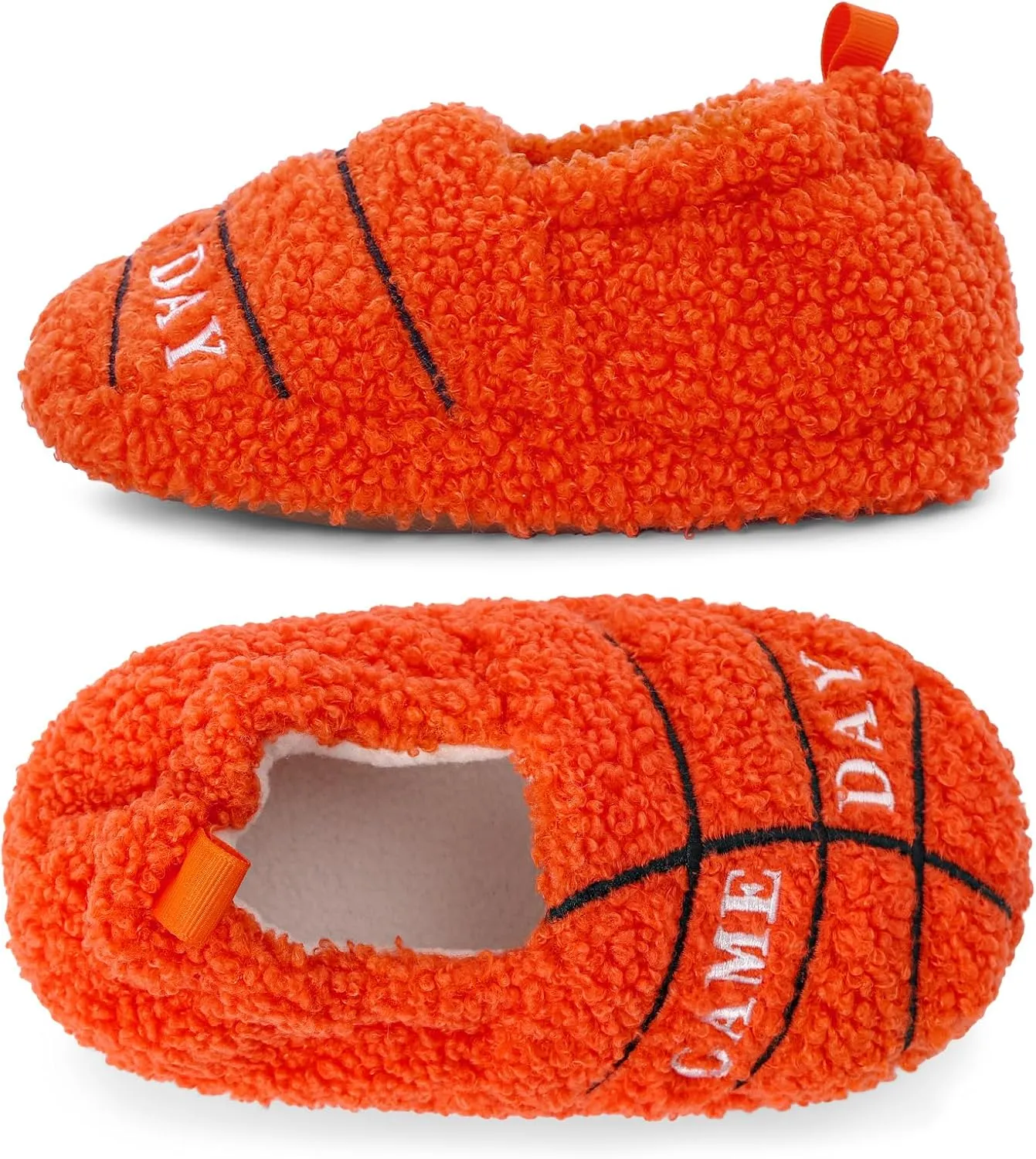 KAKU NANU Toddler Kids Slippers Cute Animal Cartoon Shoes Girls Boys Warm Fleece Winter Household Slippers