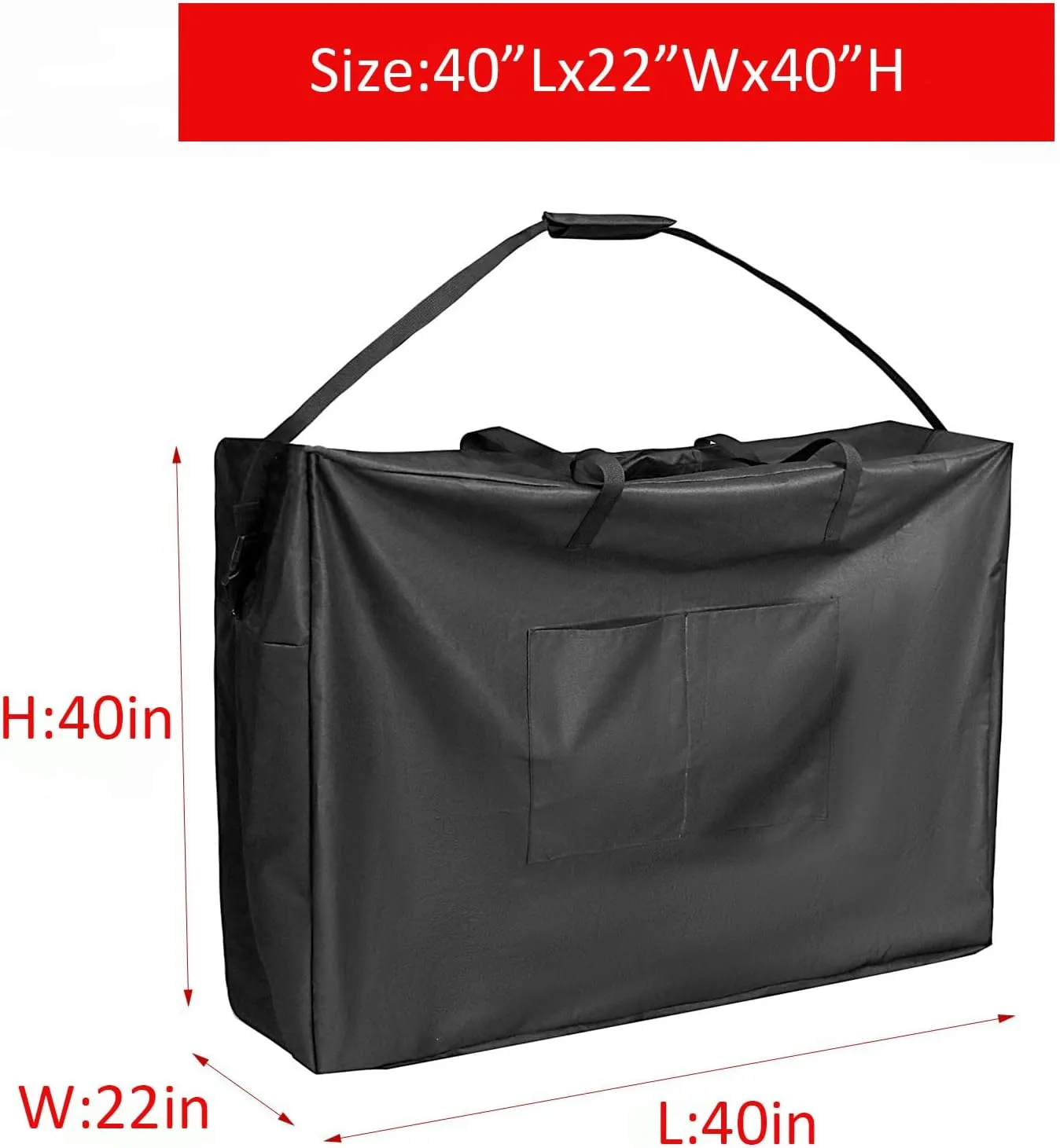 Kasla Rollator Travel Bag,Waterproof Wheelchair Bag for Folding Walker Compatible with Wheelchair Transport Chair Walker Bag for Travel