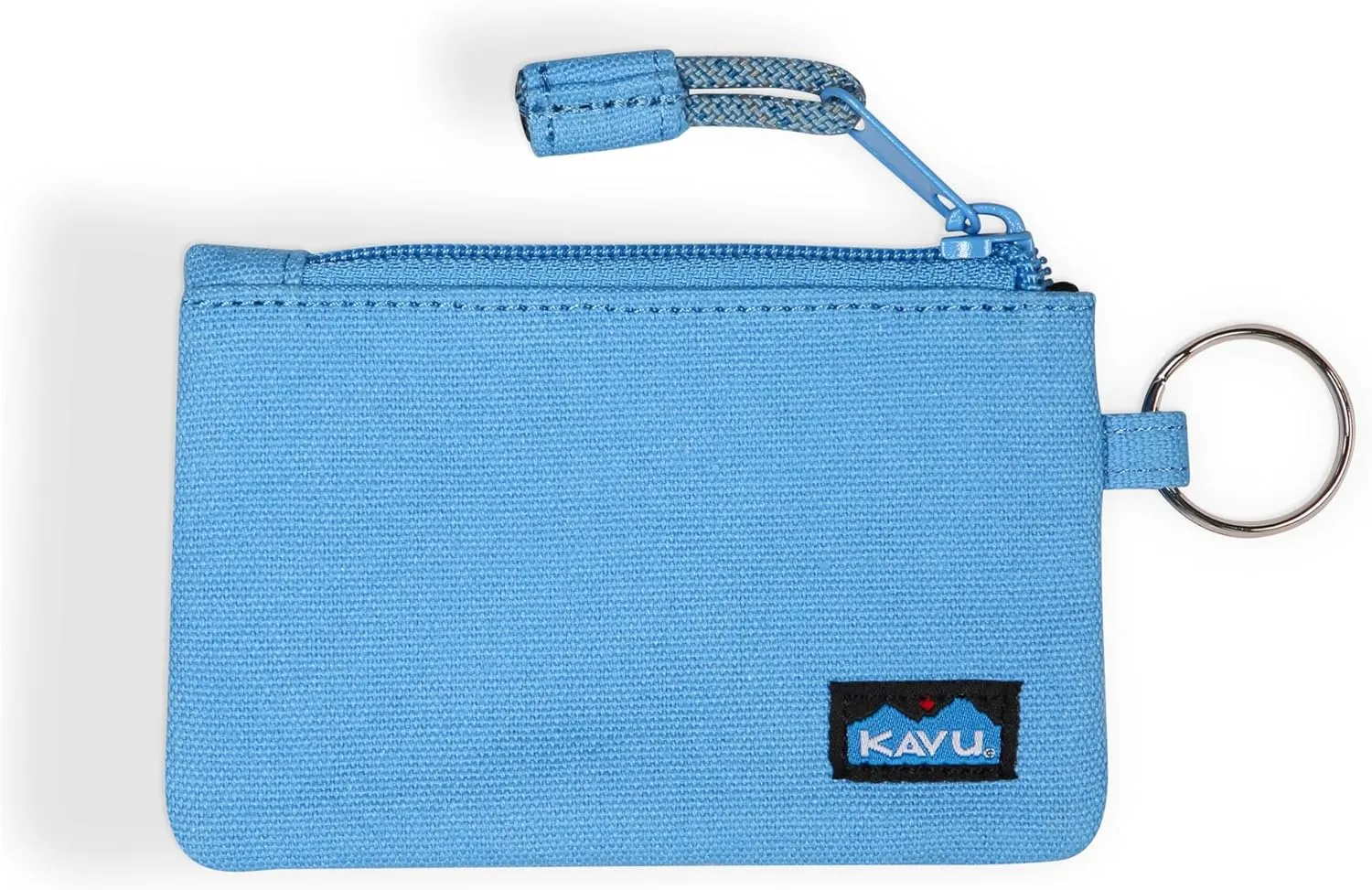 KAVU Stirling Double Sided Slim Cotton Canvas Zip Wallet