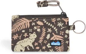 KAVU Stirling Double Sided Slim Cotton Canvas Zip Wallet