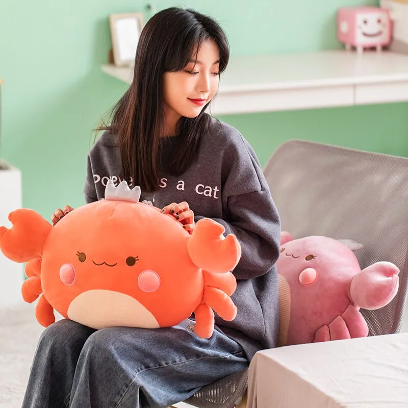 Kawaii Big Crab Plush Toys