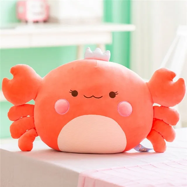 Kawaii Big Crab Plush Toys