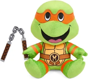 Kidrobot Teenage Mutant Ninja Turtles Michelangelo 7.5 Inch Phunny Plush