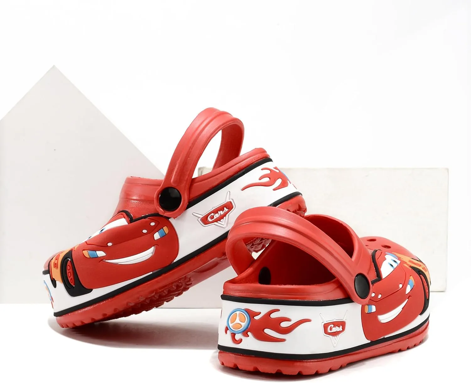 Kids Clogs Shoes Cute Cartoon Slip On Garden Clogs Shoes Toddlers Slippers Sandals Soft Sole Shower Slides Water Shoes